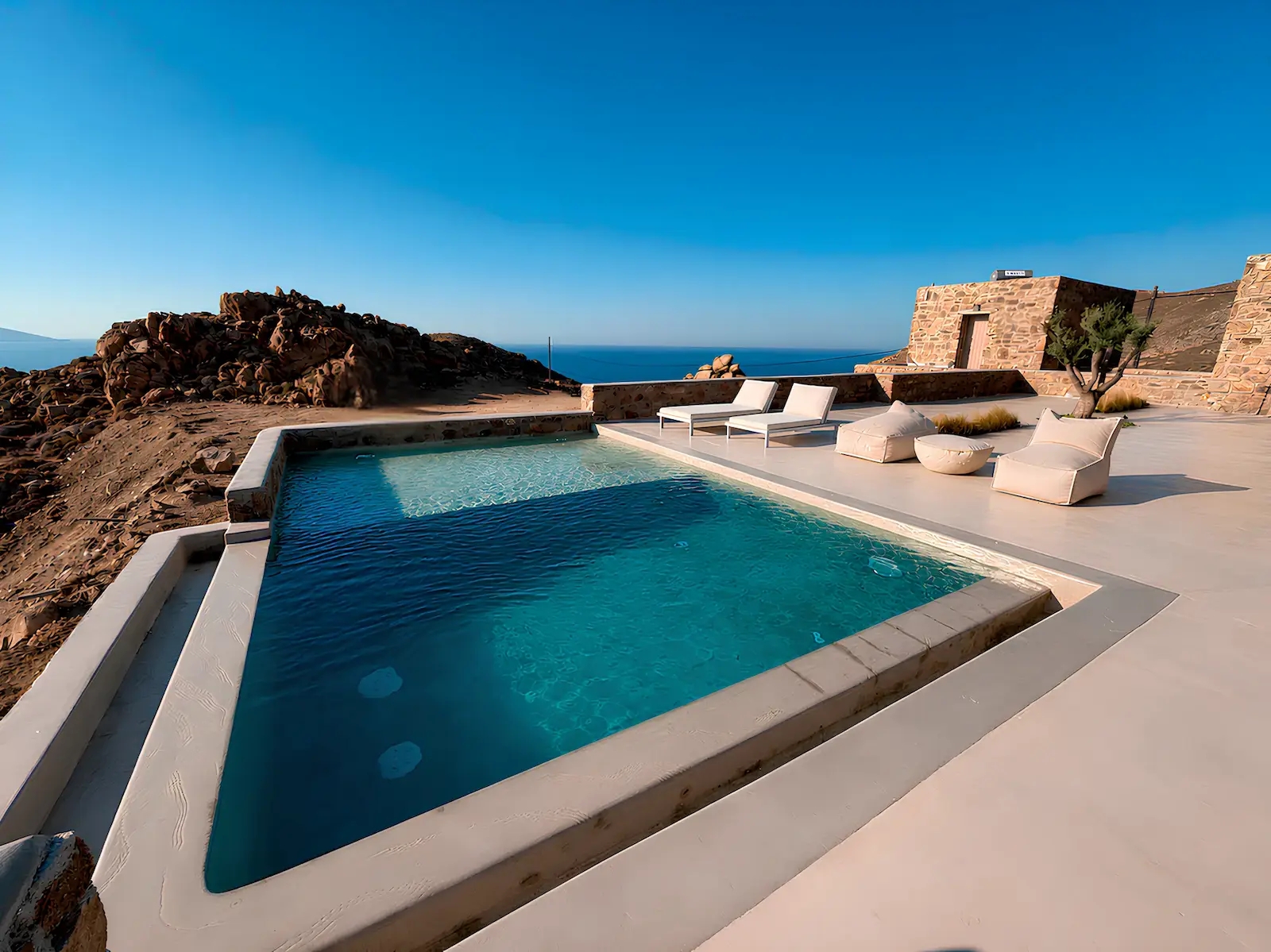 Lucevista Mykonos Villas, private pool in Fanari, Mykonos